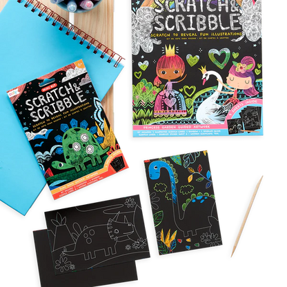 Scratch & Scribble: Mini Kit - Dino Days