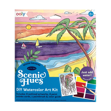 Scenic Hues D.I.Y. Watercolor Kit Ocean Paradise
