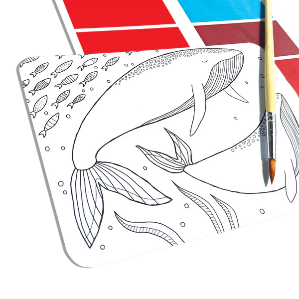 Scenic Hues D.I.Y. Watercolor Kit Ocean Paradise
