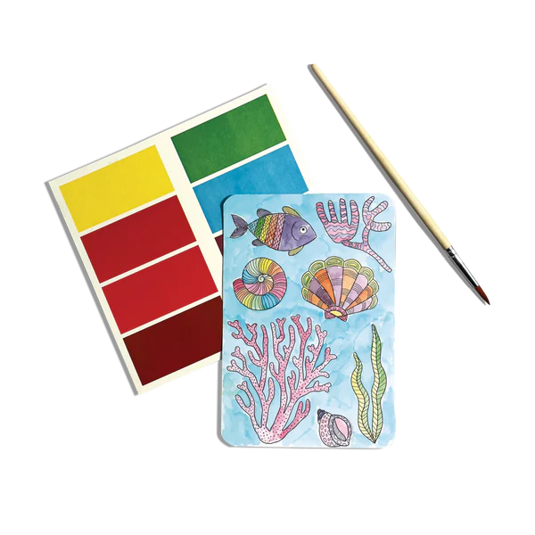 Scenic Hues D.I.Y. Watercolor Kit Ocean Paradise