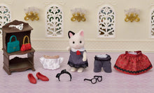 *Fashion Playset Town Girl Series Tuxedo Cat - Calico Critters
