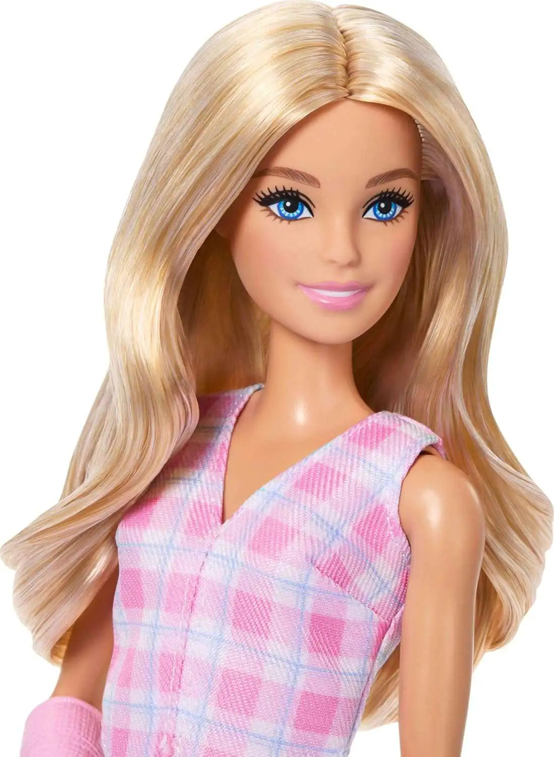 Barbie Fashionista - Blonde Hair with Pink Plaid Skirt