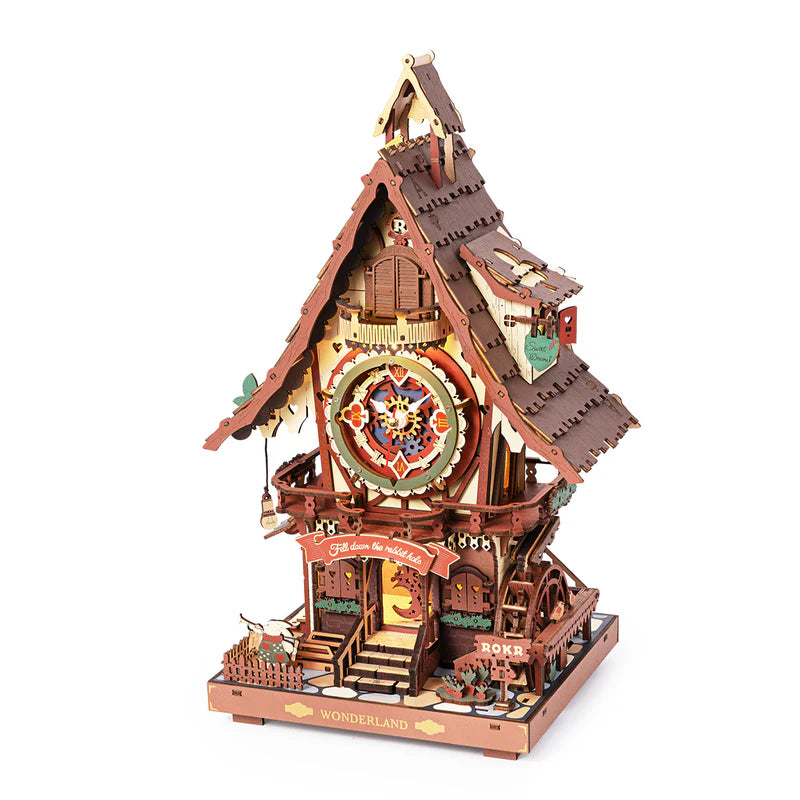 Cuckoo Clock - Stained Wood