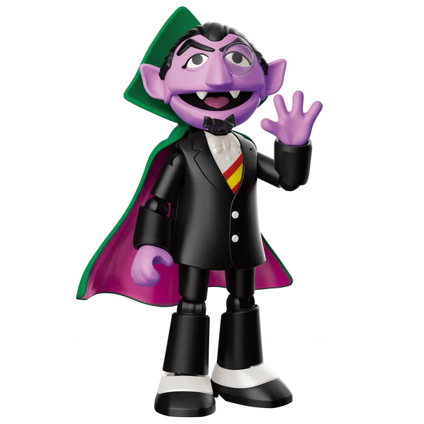 Von Count = Sesame Street preCool 02 Count