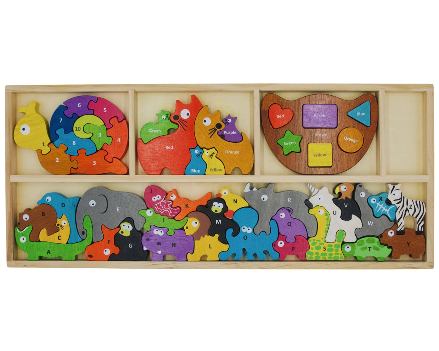 Cat Family Puzzle with Curriculum