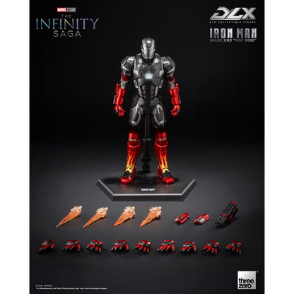 Marvel Infinity Saga Iron Man Mark 22 Hot Rod DLX 1:12 Scale Action Figure