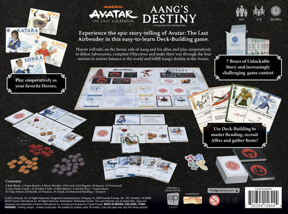 Deck Building: Avatar Last Airbender: Aangs Destiny