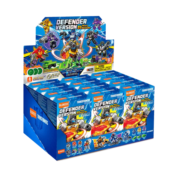 BLOKEES Transformers Defender 03 Heavy Metal War BLIND BOX