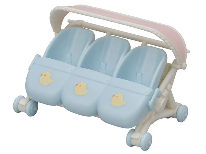 Triple Baby Stroller - Calico Critters