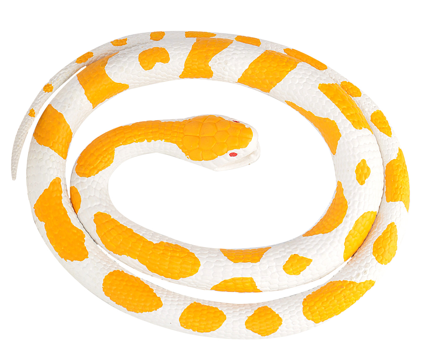 Rubber Snake Small Albino Python - 46"