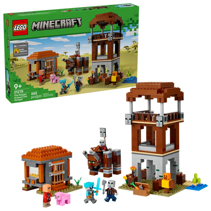 LEGO® Minecraft® The Pillager Outpost and Ravager (21278)
