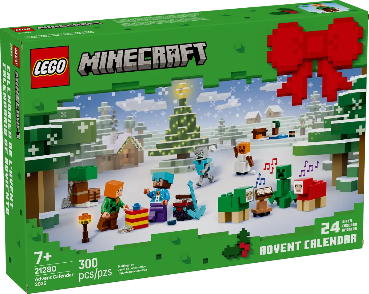 LEGO® Minecraft® Advent Calendar 2025 (21280)