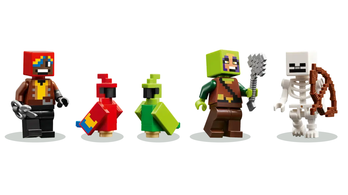 LEGO® Minecraft® The Parrot Houses (21282)