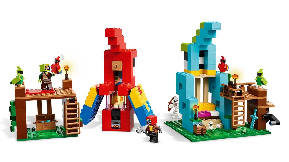 LEGO® Minecraft® The Parrot Houses (21282)