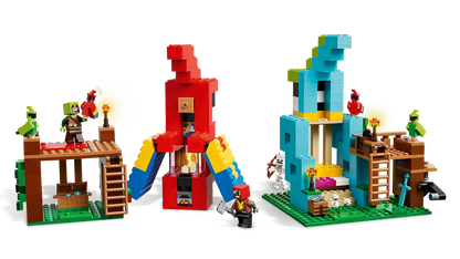 LEGO® Minecraft® The Parrot Houses (21282)