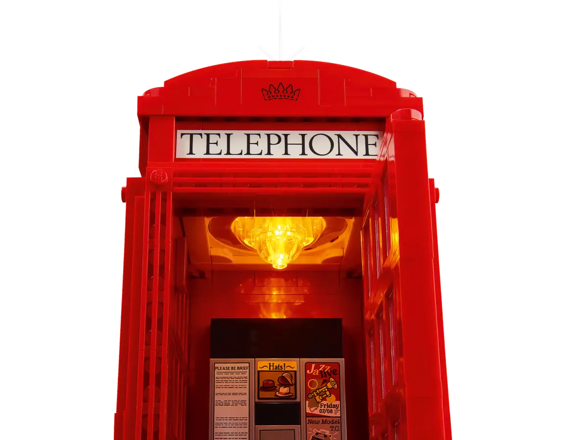 LEGO® Ideas Red London Telephone Box (21347)