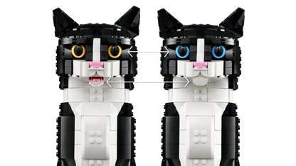 LEGO® Ideas Tuxedo Cat (21349)