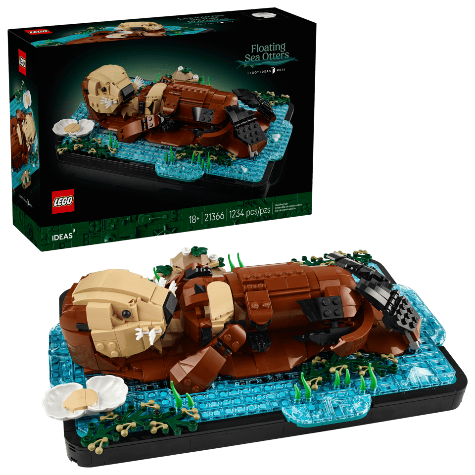 LEGO® Ideas: Floating Sea Otter (21366)