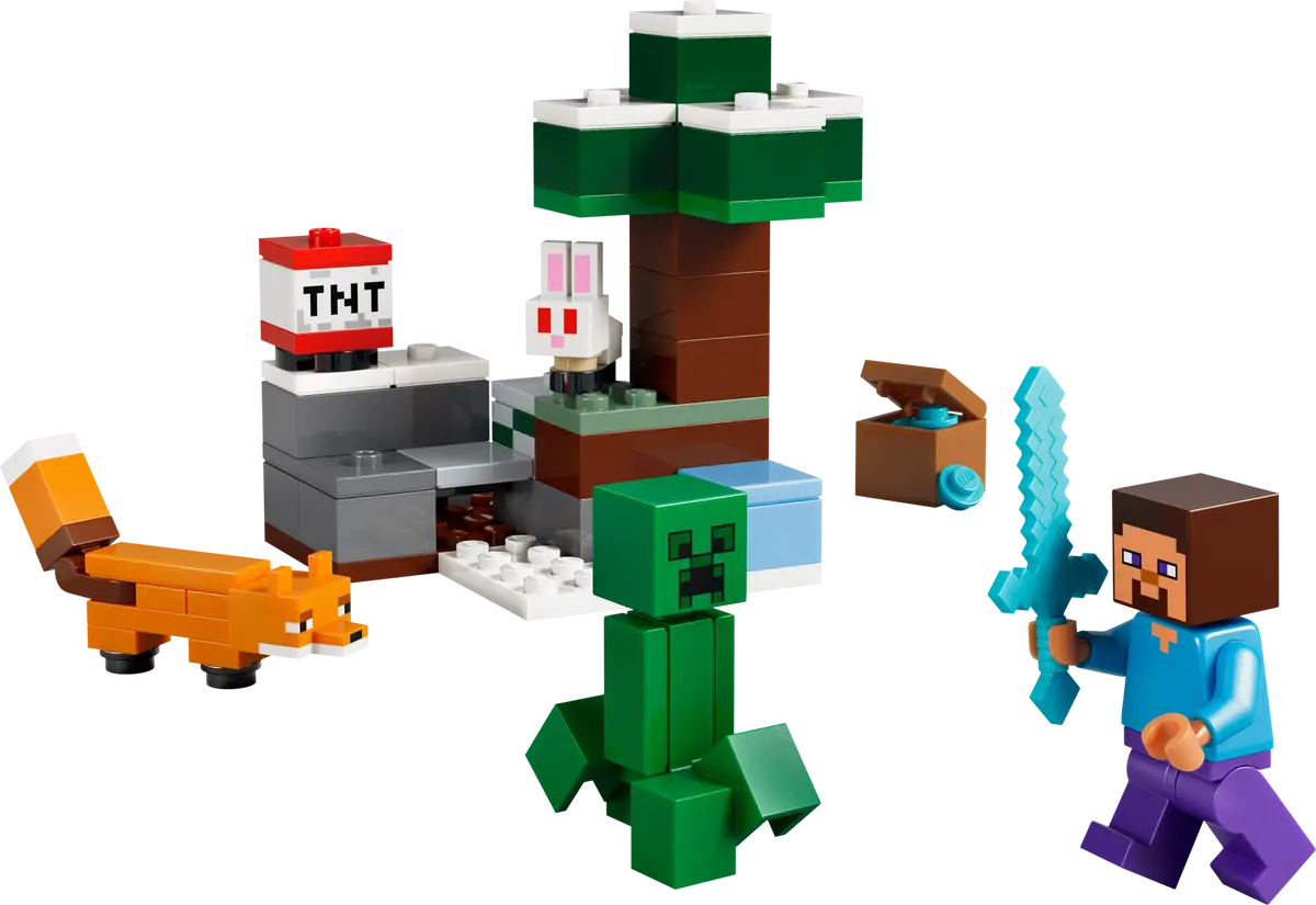 LEGO® Minecraft® Steve's Taiga Adventure (21583)