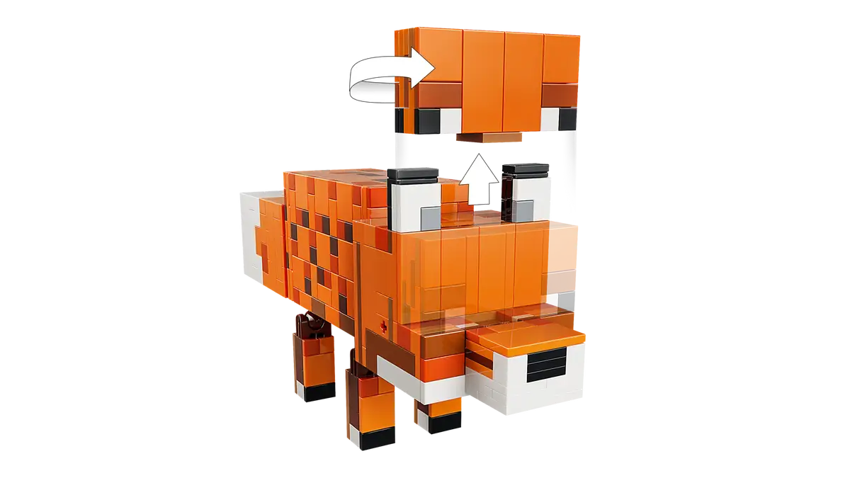 LEGO® Minecraft® The Fox (21588)