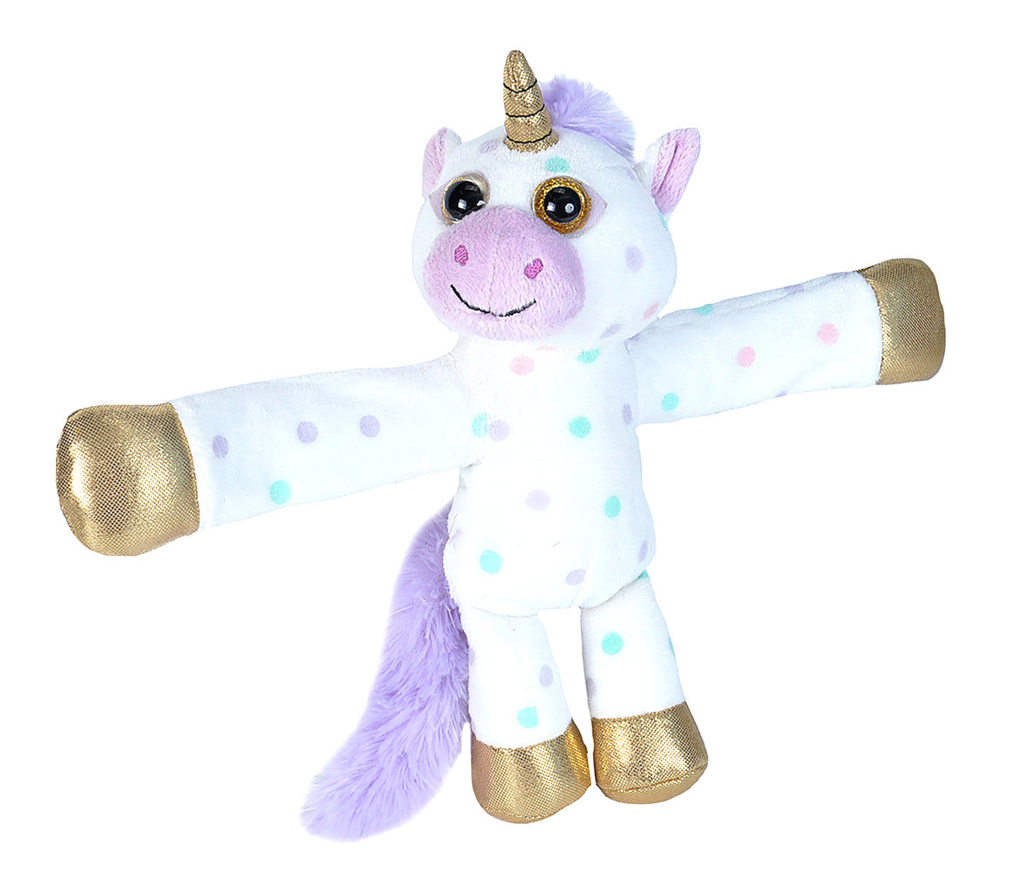 Huggers Polka Dot Unicorn - 8"