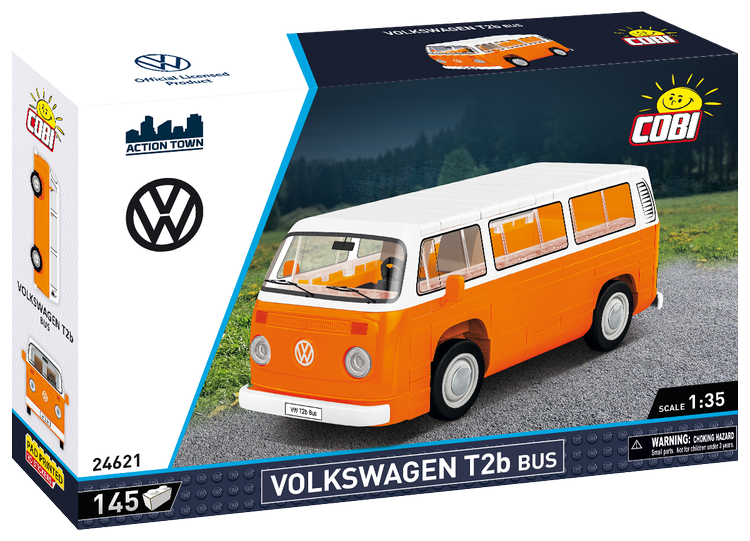 VW T2B Bus (Orange)