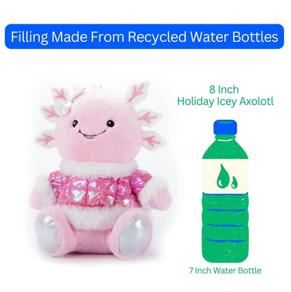 Holiday Icey Axolotl 9"
