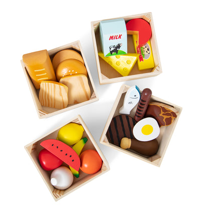 Food Groups - Wood Play Food