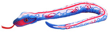 Snake Vibe Brights Blue 54"