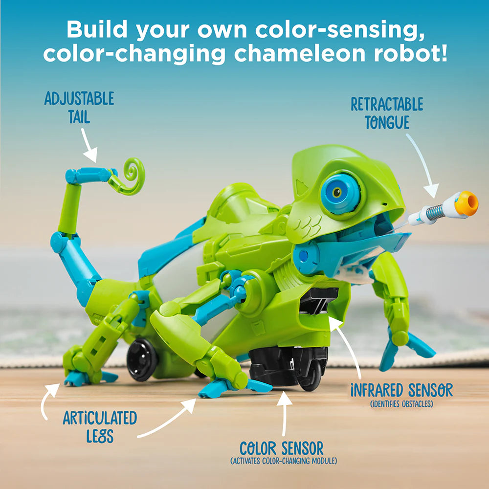My Robotic Pet Coding Chameleon