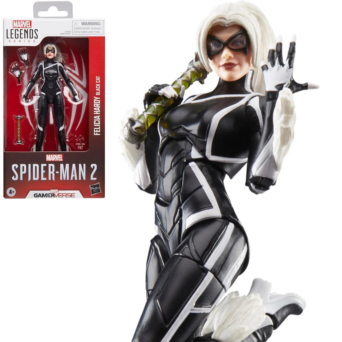 Marvel Legends Spider-Man Gamerverse Felicia Hardy Black Cat 6-Inch Action Figure