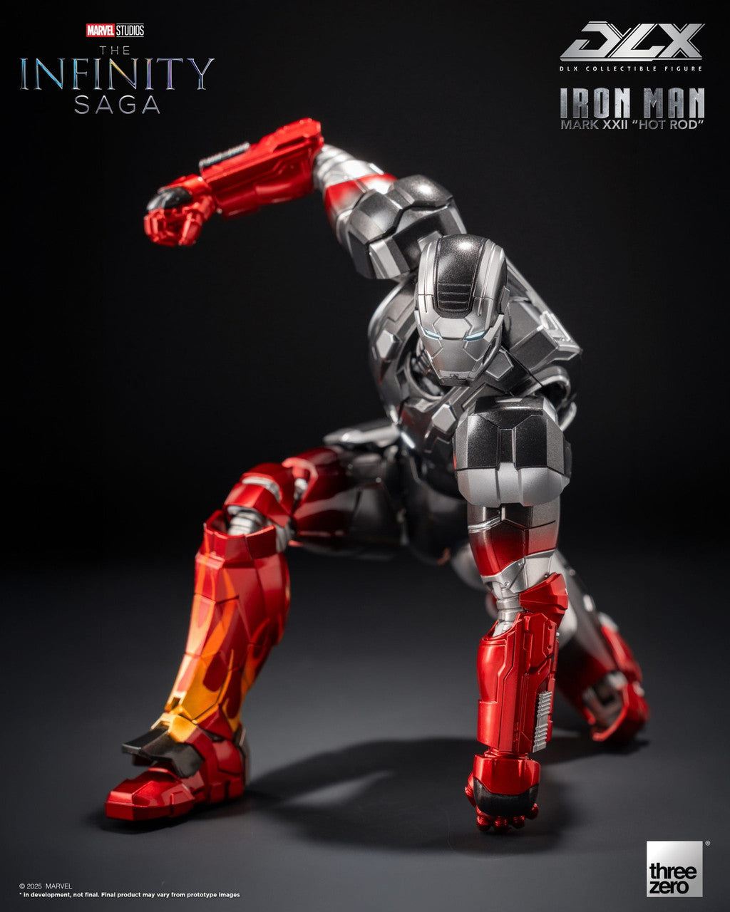Marvel Infinity Saga Iron Man Mark 22 Hot Rod DLX 1:12 Scale Action Figure
