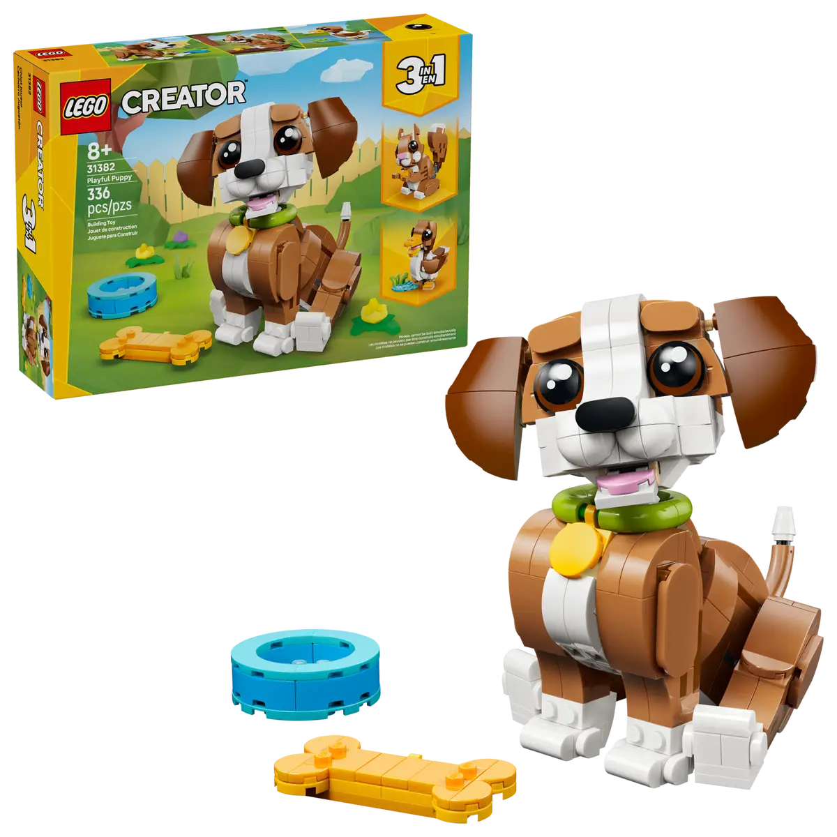 LEGO® Creator 3in1 Cute Animals: Playful Puppy Dog (31382)