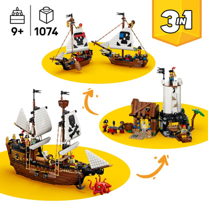 LEGO® Creator 3 in 1 Iconic Pirate Ship (31387)