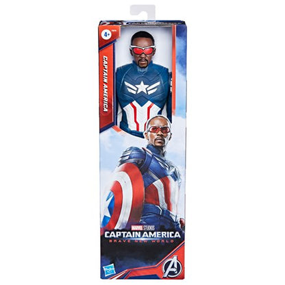 Captain America Brave New World Titan Hero Captain America 12-Inch Action Figure