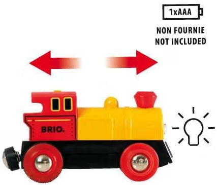 BRIO WORLD Two-Way Battery Powered Engine