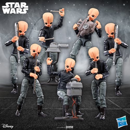 Star Wars The Vintage Collection Figrin D'an and the Modal Nodes 3 3/4-Inch Action Figures