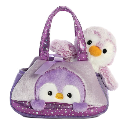 PomPom Purple Penguin Purple - Fancy Pals 7"