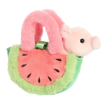 Watermelon Piglet - Fancy Pals  8"