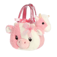 Fuzzy Face Strawberry Cow - Fancy Pal 8"