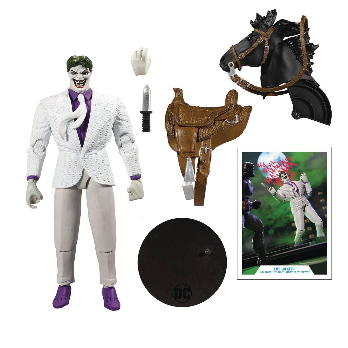 DC Multiverse Build-A-Wave 6 Dark Knight Returns The Joker 7-In. Figure