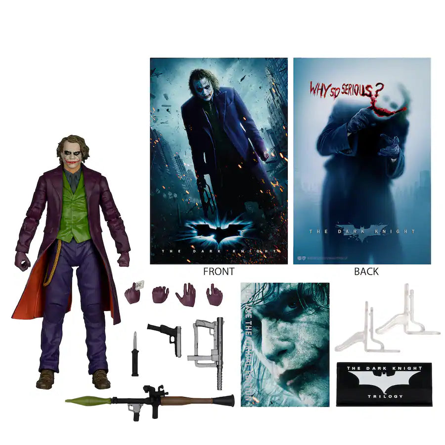 DC Multiverse: Deluxe Theatrical Edition Joker The Dark Knight (Heath Ledger)