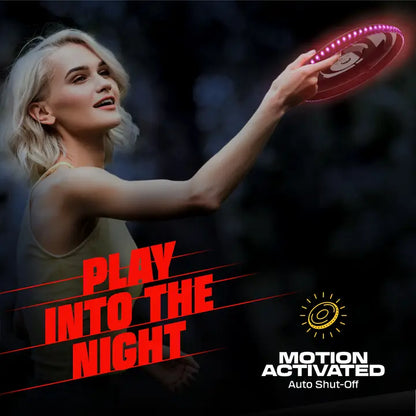 Rechargeable Light-Up Flying Disc