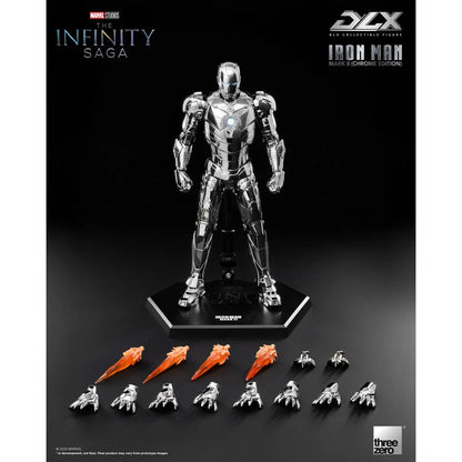 Marvel Infinity Saga Iron Man Mark 2 Chrome DLX