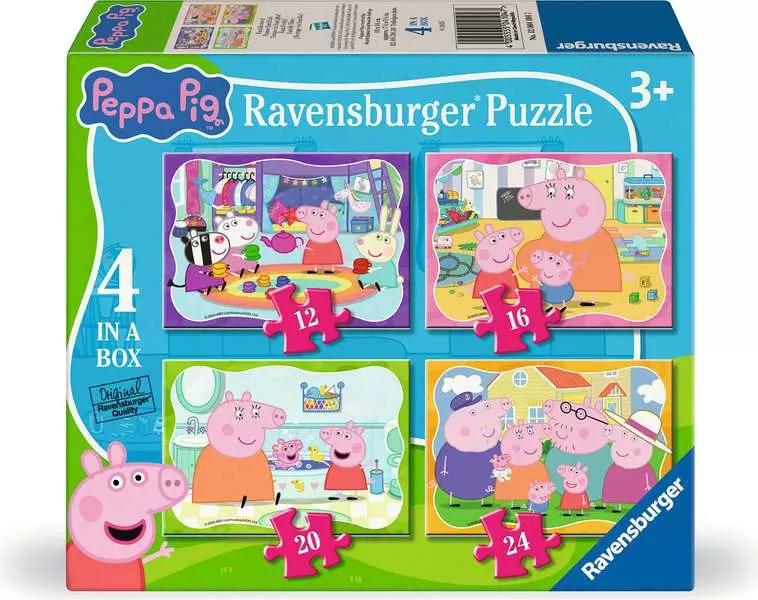 Peppa Pig, 4 in a Box 12/16/20/24p