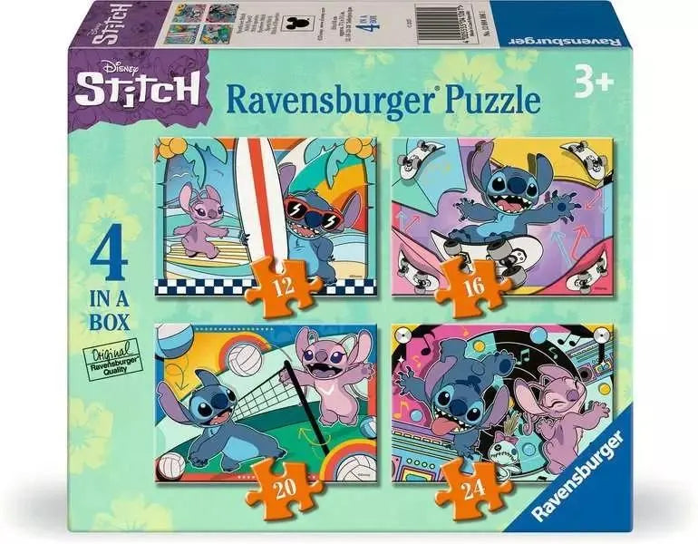 Disney Stitch 4 in a box  12/16/20/24p