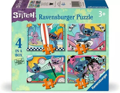 Disney Stitch 4 in a box  12/16/20/24p
