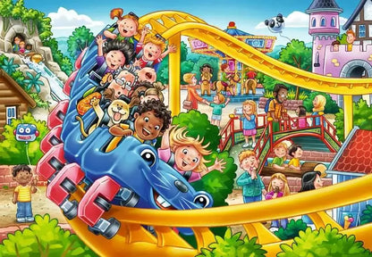 Amusement Park 2x24pc Puzzle