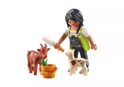 Woman with Goats (PM-71759)