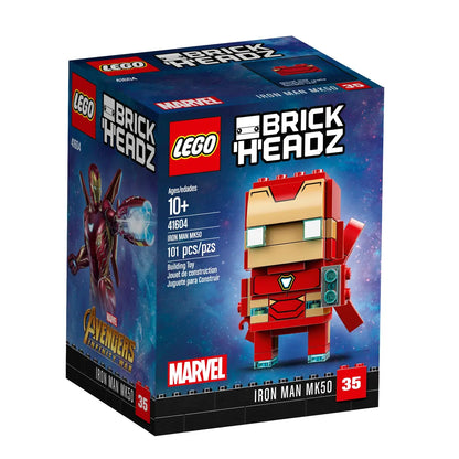 LEGO® Marvel Iron Man MK50 Brick Headz (41604) (Retired)